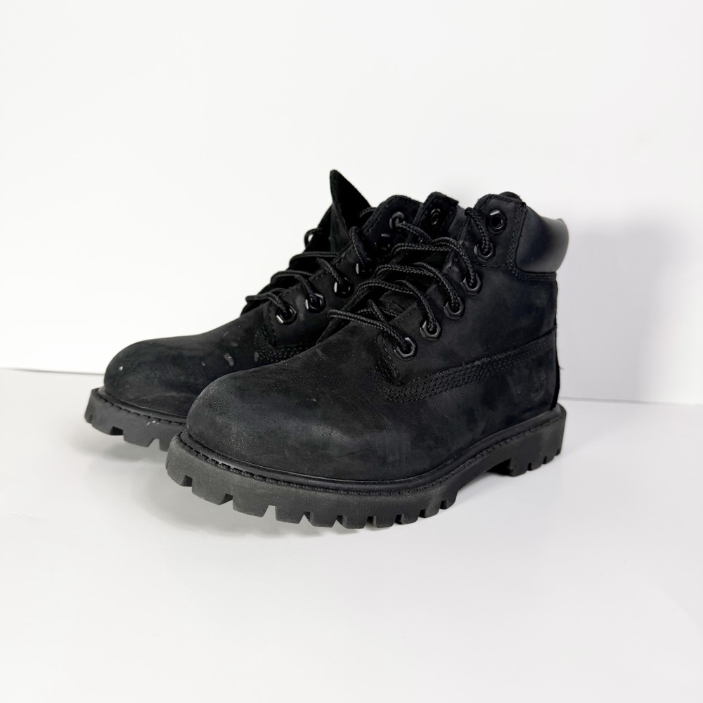 Timberland Black 6 Inch Premium Boots‎ Size 11 - Picture 3 of 8
